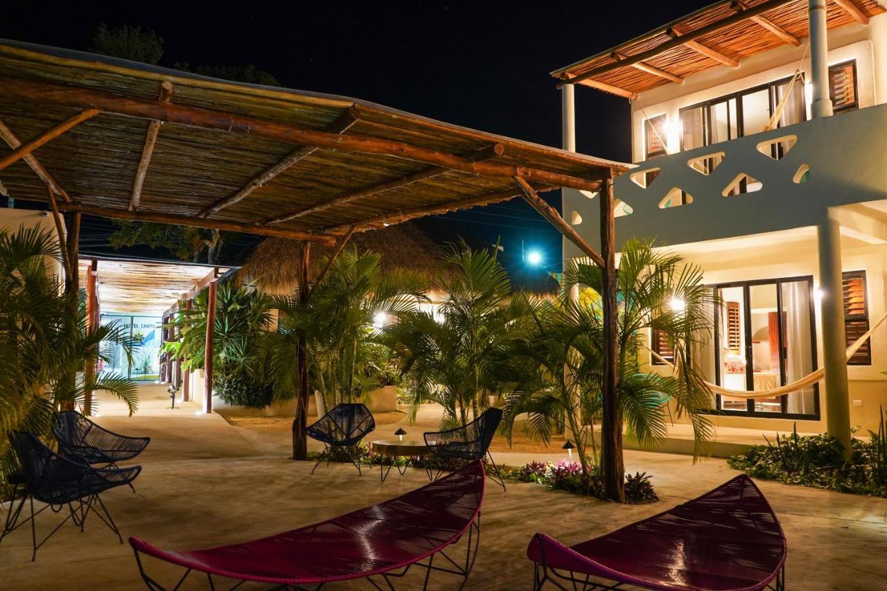 Blue Palm Bacalar Hotel Buitenkant foto